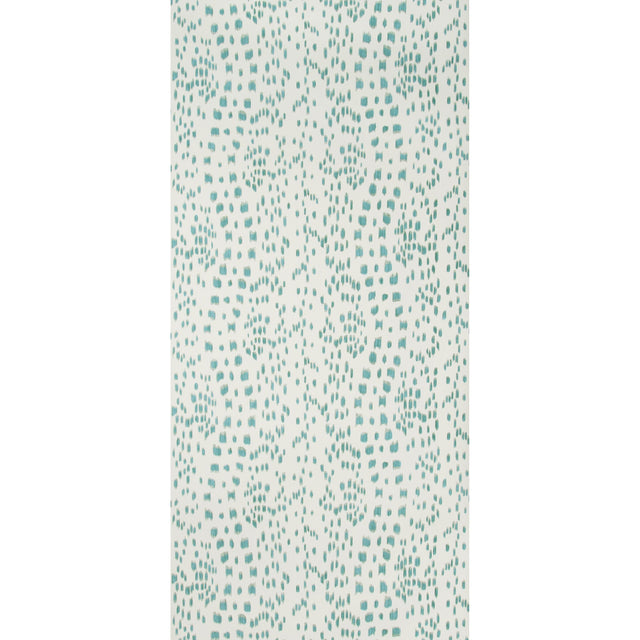 Brunschwig & Fils LES TOUCHES AQUA Wallpaper