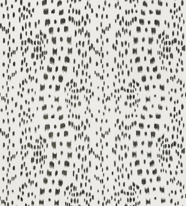 Brunschwig & Fils LES TOUCHES BLACK Wallpaper