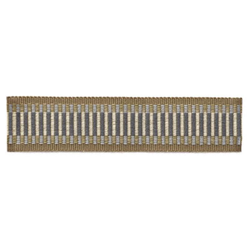Schumacher Litchfield Braid Moonstone Trim