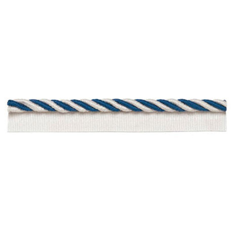 Schumacher Capri Lipcord Marine Trim