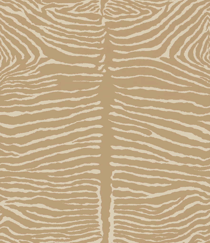 Brunschwig & Fils LE ZEBRE BEIGE Wallpaper