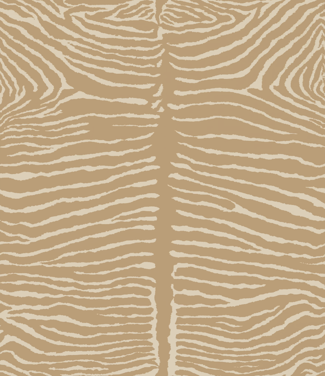 Brunschwig & Fils LE ZEBRE BEIGE Wallpaper