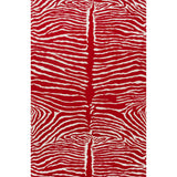 Brunschwig & Fils LE ZEBRE RED Wallpaper