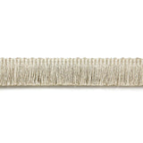 Schumacher Zoe Linen Ruche Greige Trim