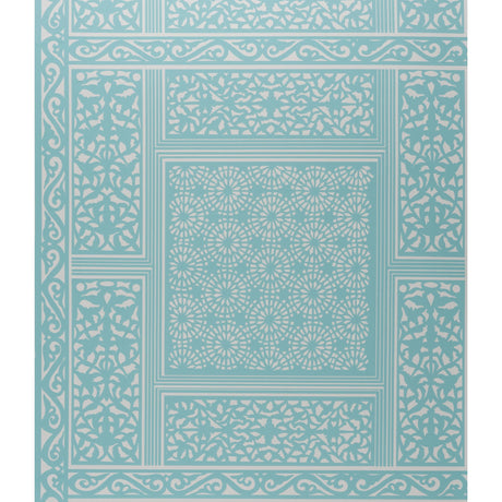 Brunschwig & Fils BOMBAY AQUA Wallpaper