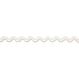 Schumacher Blanc Chantal Linen Rickrack