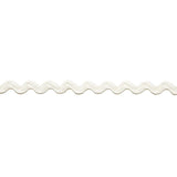 Schumacher Chantal Linen Rickrack Blanc Trim
