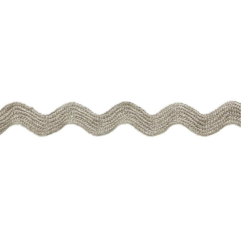 Schumacher String Laurent Linen Rickrack