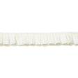 Schumacher Blanc Colette Pleated Ruche
