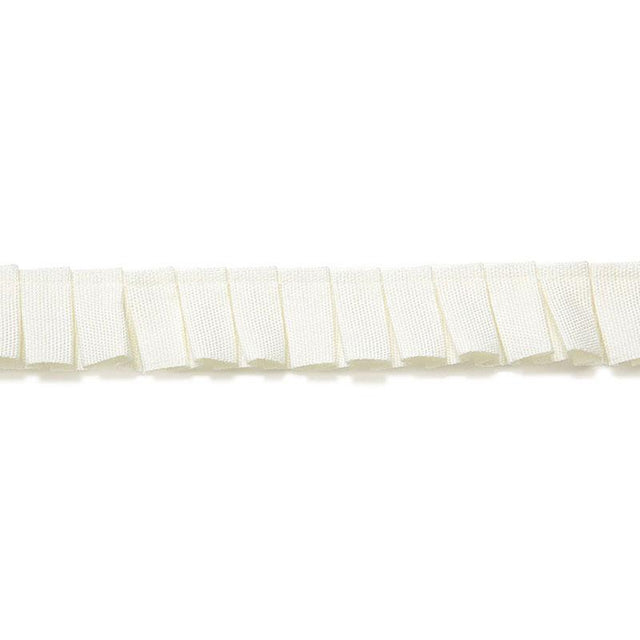 Schumacher Blanc Colette Pleated Ruche