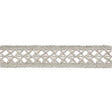 Schumacher Greige Nicole Linen Braid