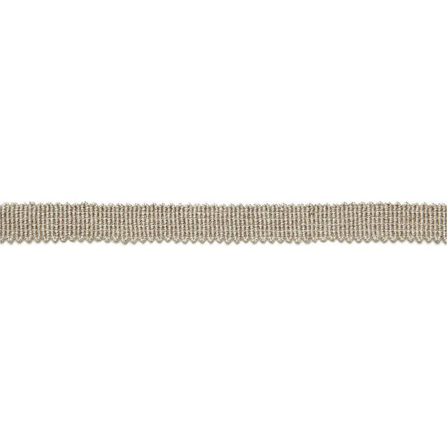 Schumacher Greige Yves Linen Tape