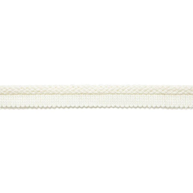 Schumacher Henri Braided Lipcord Blanc Trim