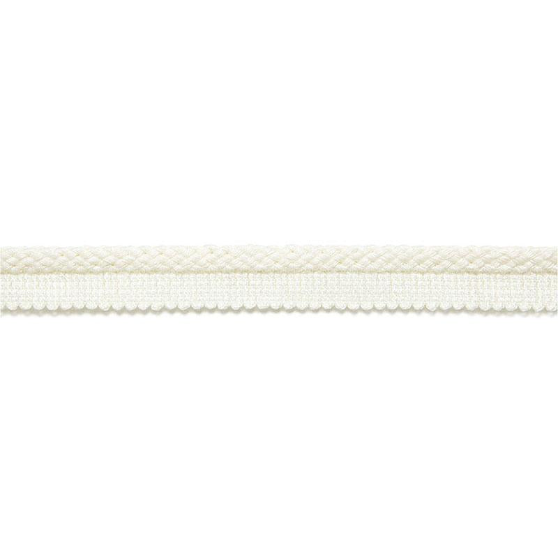 Schumacher Henri Braided Lipcord Blanc Trim