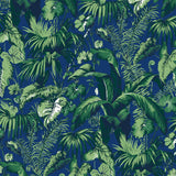 Brunschwig & Fils FEUILLAGE BLUE Wallpaper