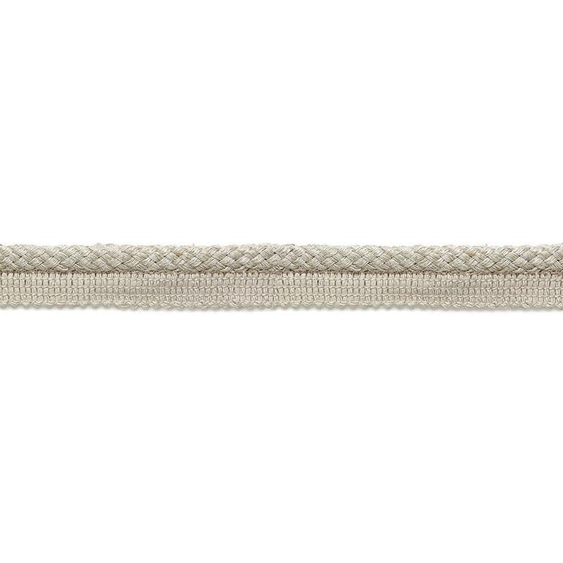 Schumacher Henri Braided Lipcord Greige Trim