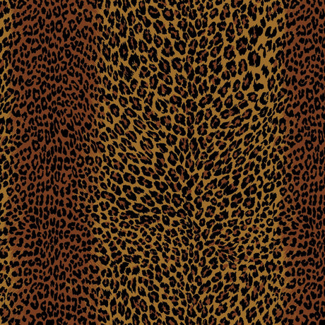 Brunschwig & Fils LEOPARD CHOCOLATE Wallpaper