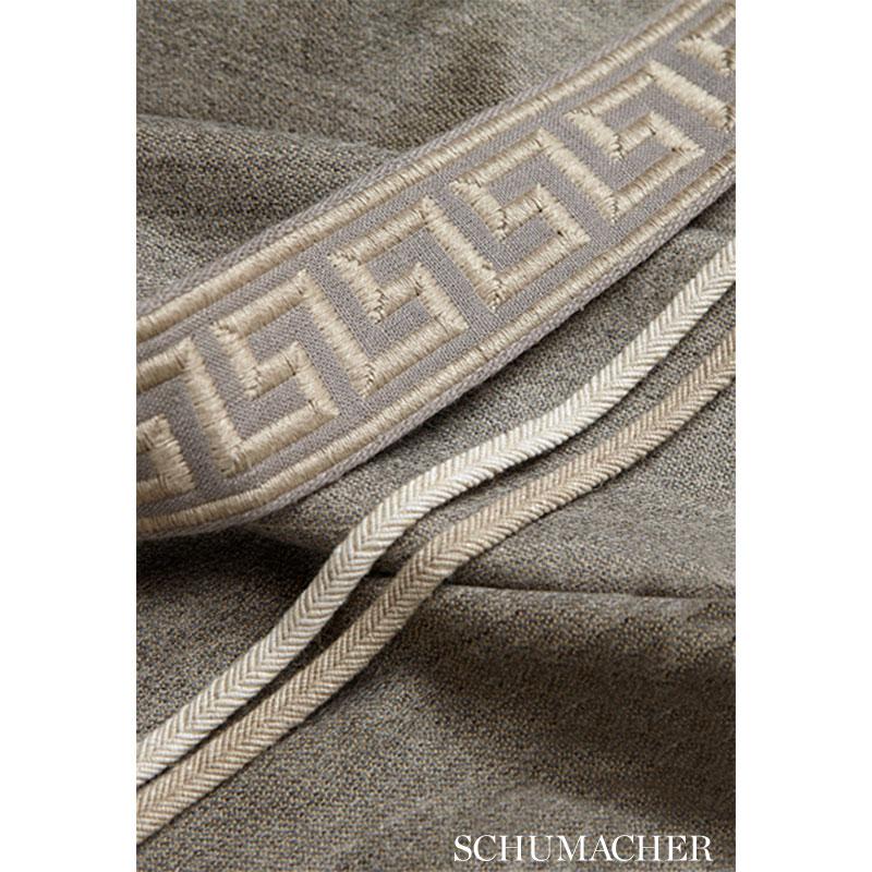 Schumacher Almond Alix Linen Gimp