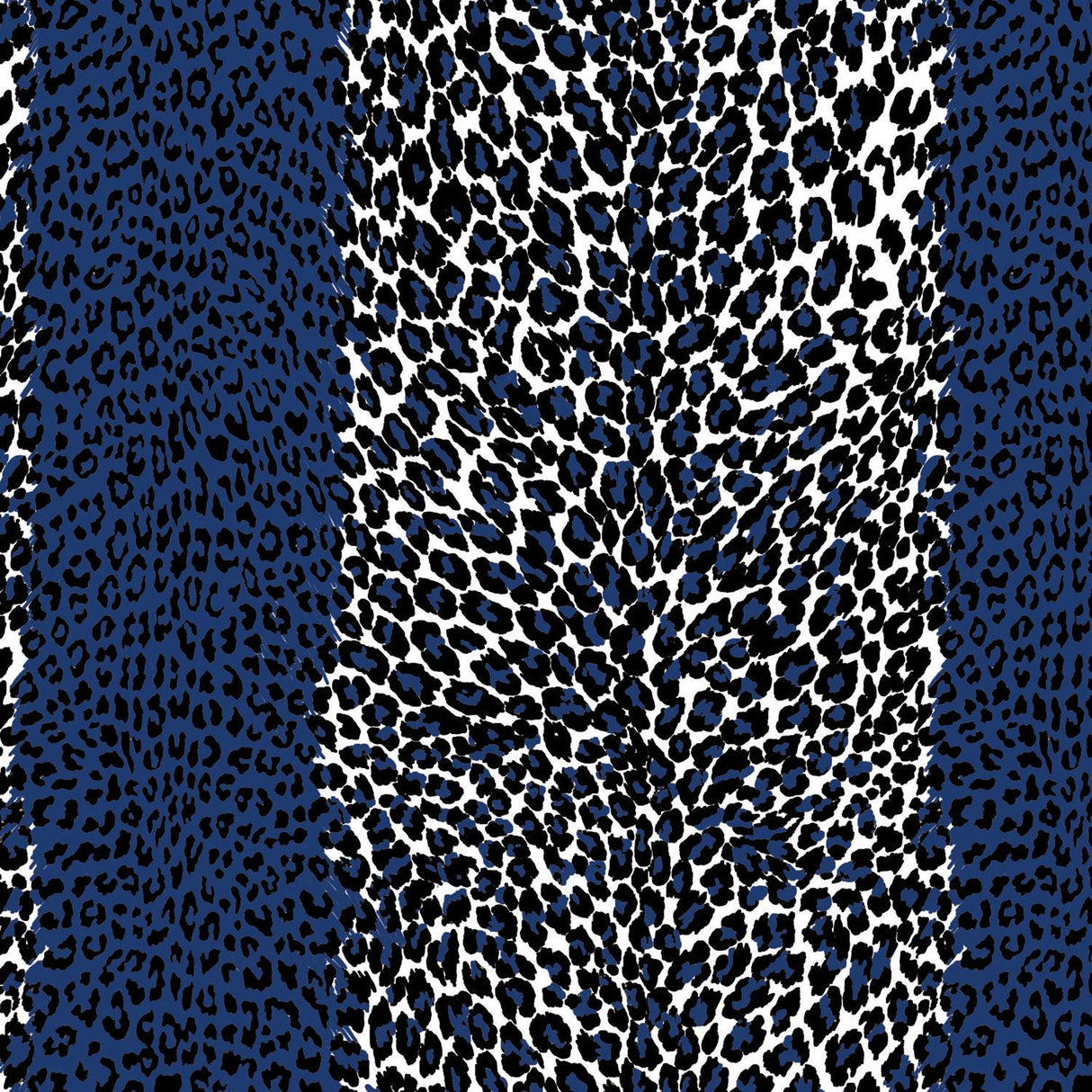 Brunschwig & Fils LEOPARD BLUE Wallpaper