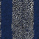 Brunschwig & Fils LEOPARD BLUE Wallpaper