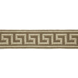 Schumacher Greige Dominique Linen Tape