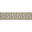 Schumacher Zinc Dominique Linen Tape