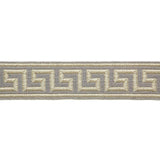 Schumacher Zinc Dominique Linen Tape