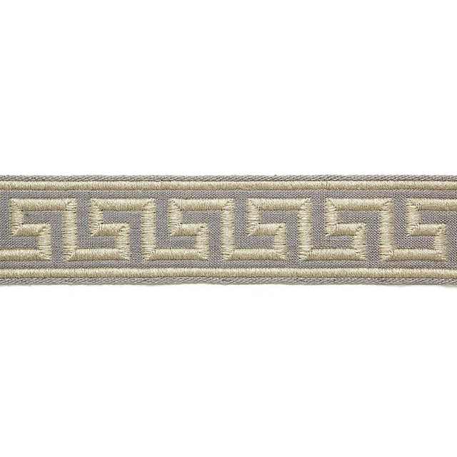 Schumacher Zinc Dominique Linen Tape