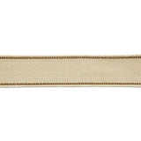 Schumacher Rene Linen Tape Greige Trim