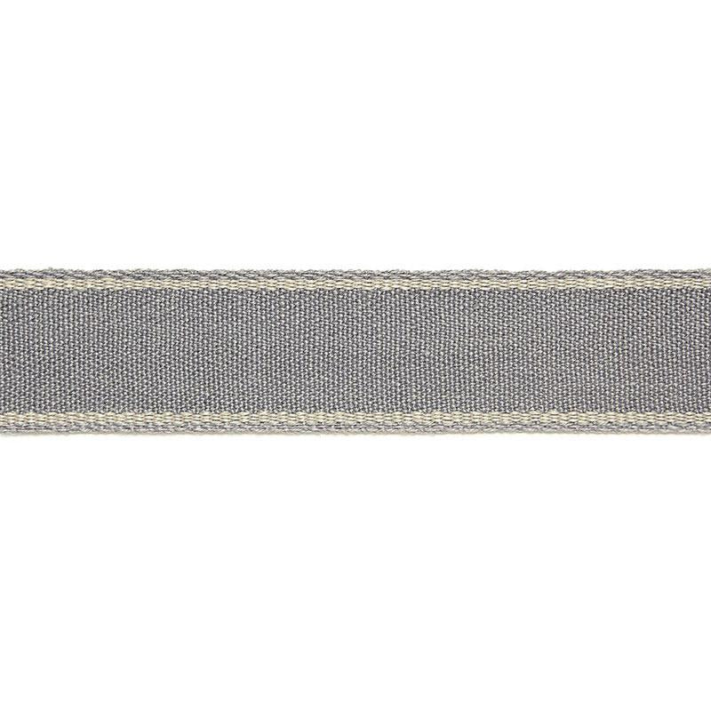 Schumacher Rene Linen Tape Zinc Trim