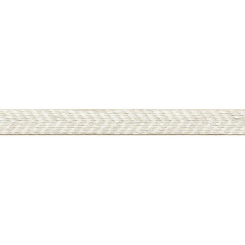 Schumacher Francoise Linen Braid Blanc Trim