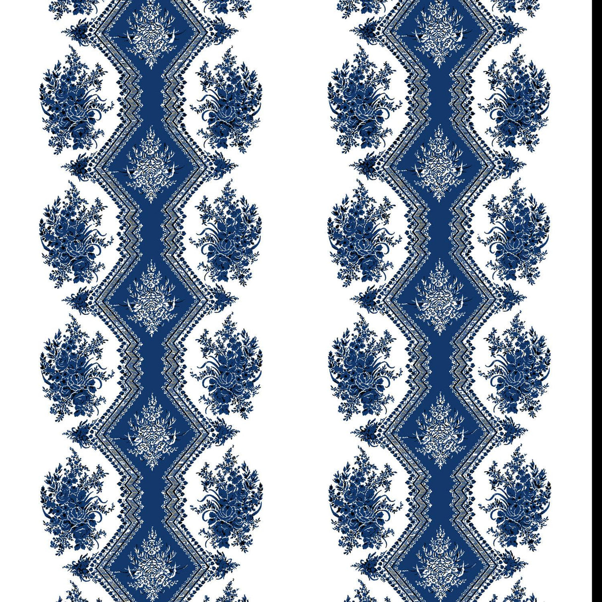 Brunschwig & Fils COPPELIA BLUE Wallpaper