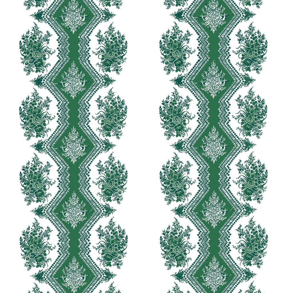 Brunschwig & Fils Coppelia Emerald Wallpaper