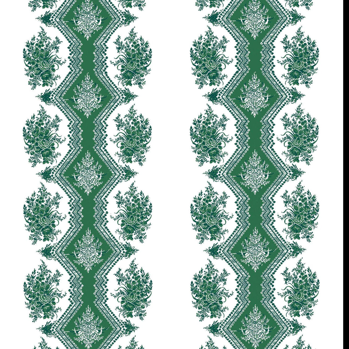 Brunschwig & Fils COPPELIA EMERALD Wallpaper