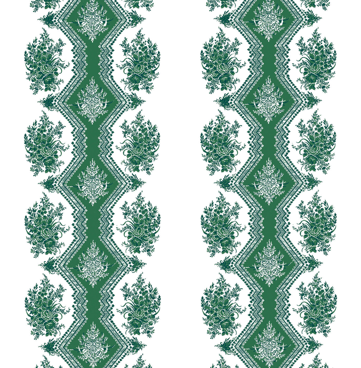 Brunschwig & Fils COPPELIA EMERALD Wallpaper