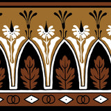 Brunschwig & Fils LOLA MONTEZ BDR TOBACCO Wallpaper