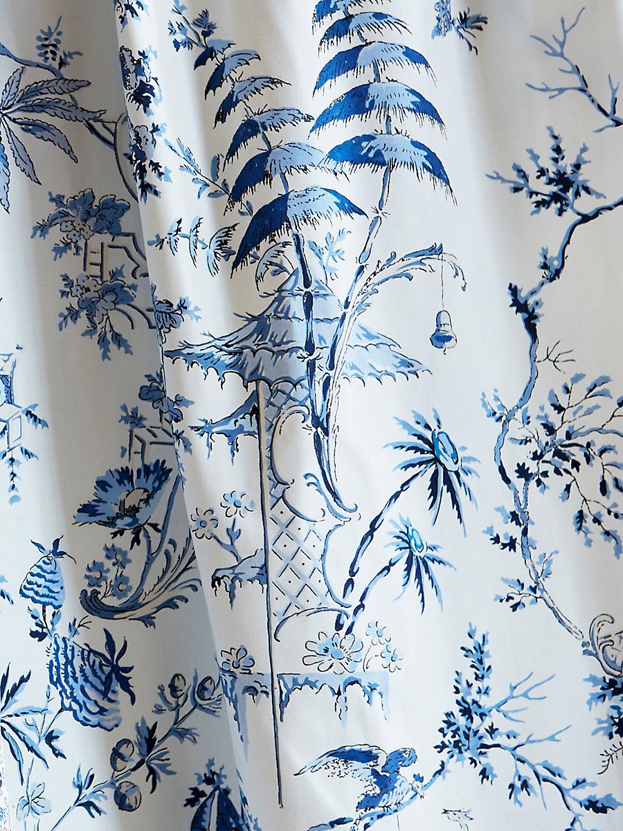 Scalamandre Nanjing China Blue Fabric