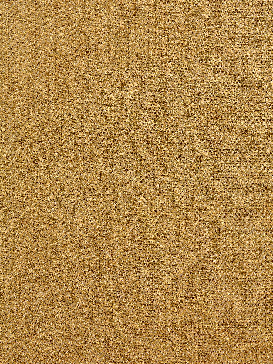 Scalamandre Oxford Herringbone Weave Brass Fabric