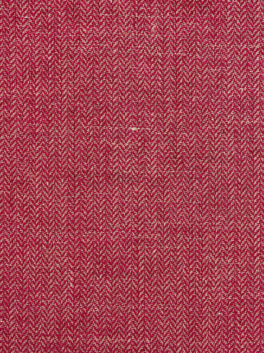 Scalamandre Oxford Herringbone Weave Fuchsia Fabric