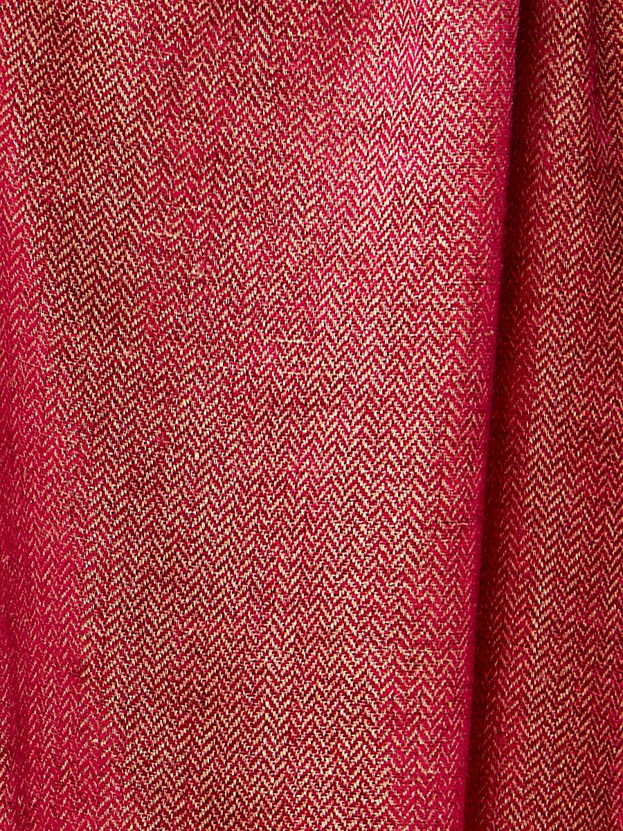 Scalamandre Oxford Herringbone Weave Fuchsia Fabric