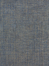 Scalamandre Oxford Herringbone Weave Denim Fabric