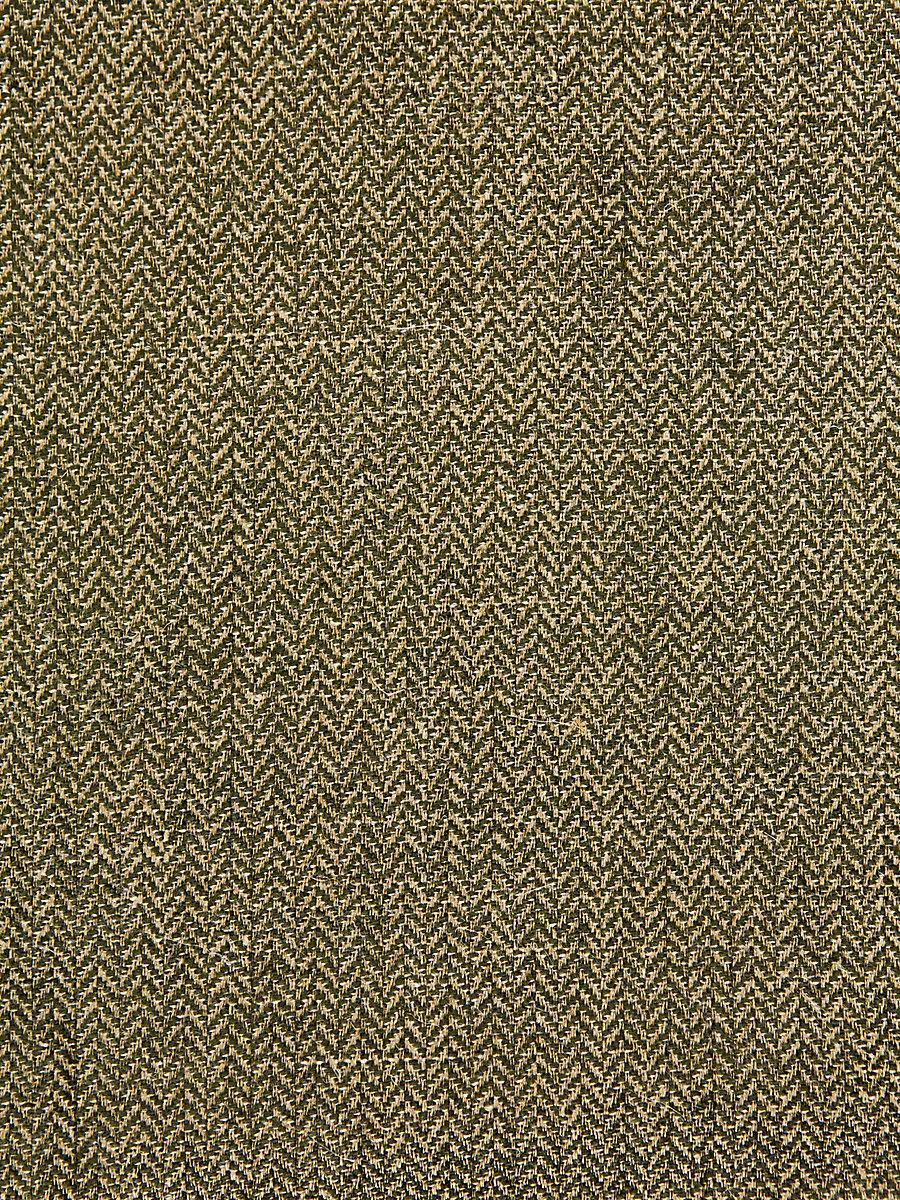 Scalamandre Oxford Herringbone Weave Moss Fabric