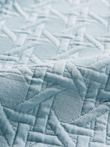 Scalamandre Canestro Matelasse Sky Fabric