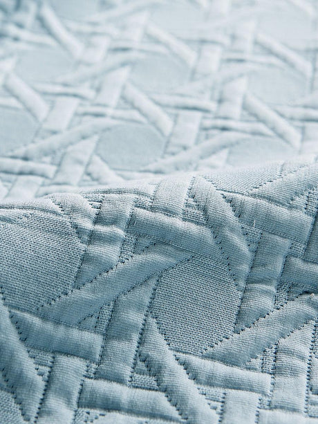 Scalamandre Canestro Matelasse Sky Fabric