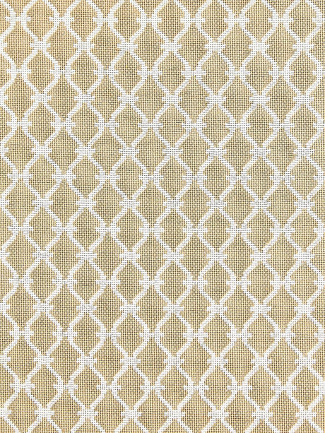 Scalamandre Trellis Weave Sand Fabric