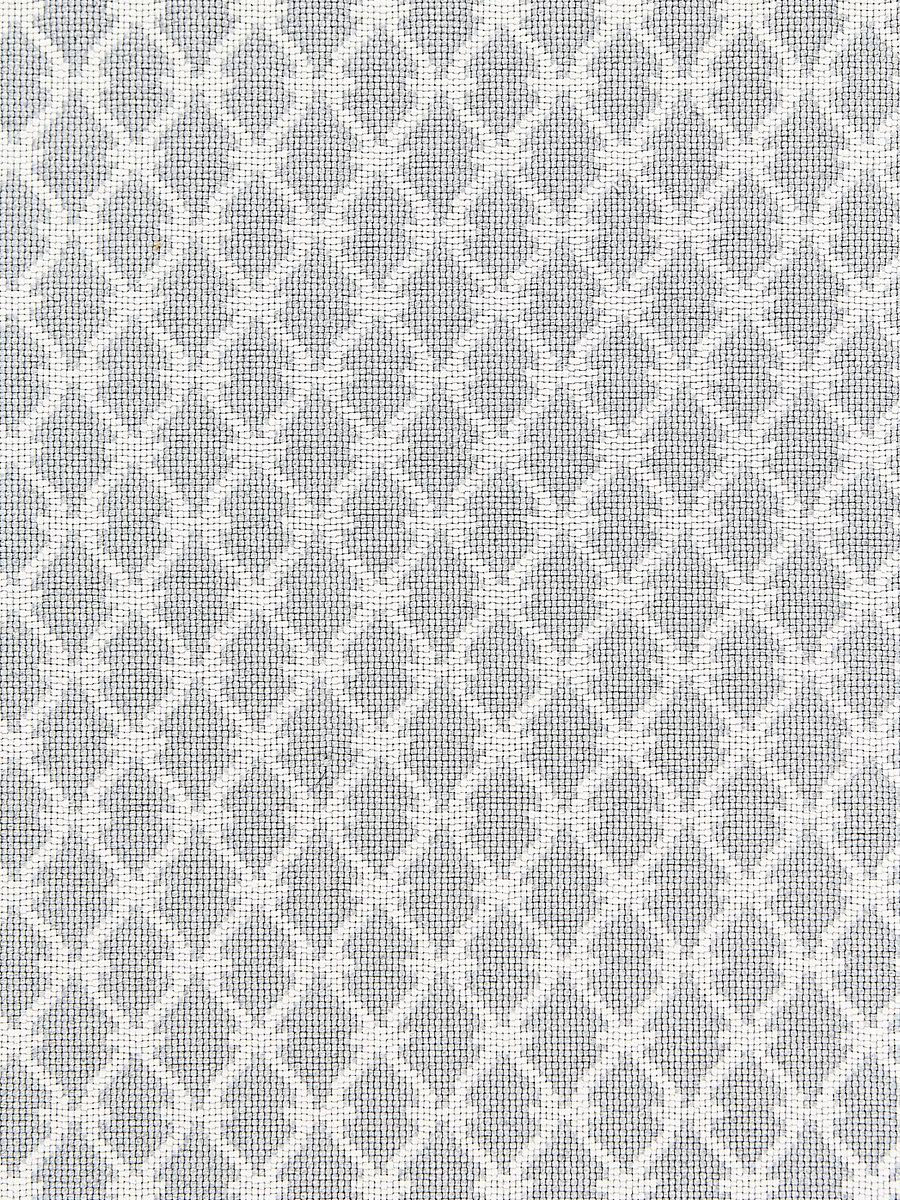 Scalamandre Trellis Weave Pearl Grey Fabric