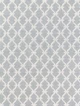 Scalamandre Trellis Weave Pearl Grey Fabric