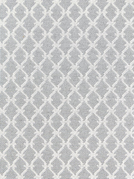 Scalamandre Trellis Weave Pearl Grey Fabric