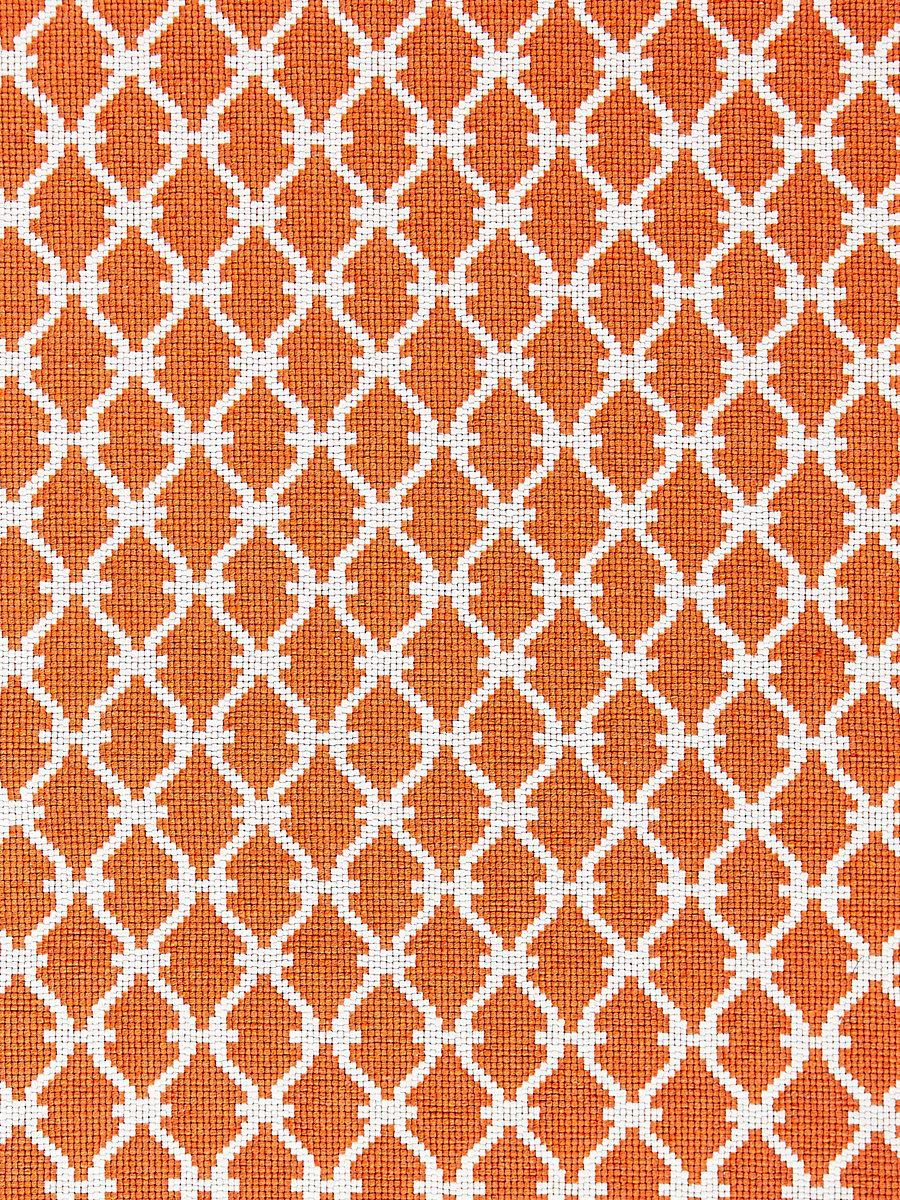 Scalamandre Trellis Weave Mandarin Fabric