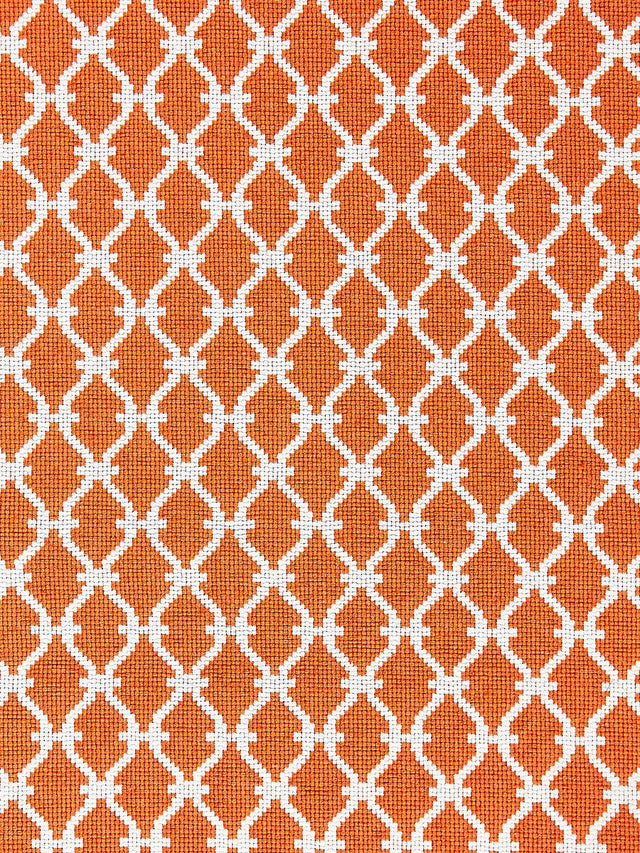 Scalamandre Trellis Weave Mandarin Fabric